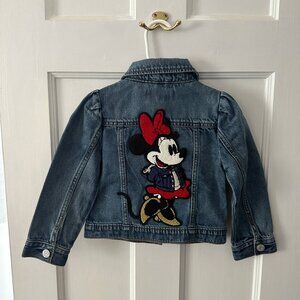 babyGap 3T Disney Minnie Mouse Icon Denim Jacket (New)